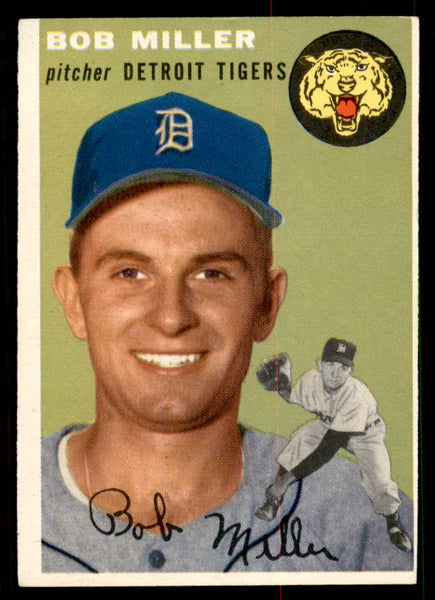 1954 Topps Baseball #241 Bob Miller Tigers EX-MT 550173