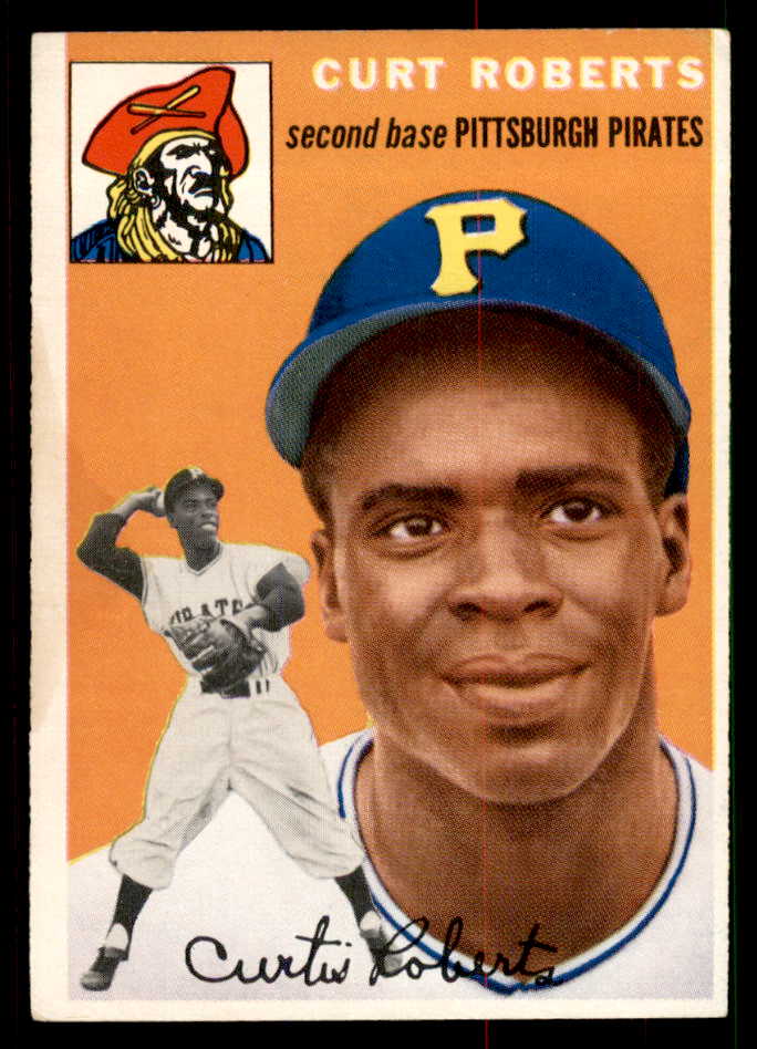 1954 Topps Baseball #242 Curt Roberts Pirates EX-MT 550174
