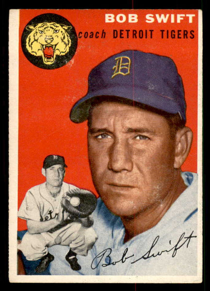 1954 Topps Baseball #065 Bob Swift Tigers EX-MT 550194