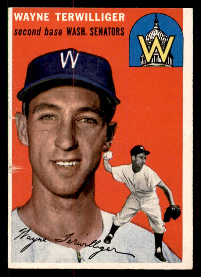 1954 Topps Baseball #073 Wayne Terwilliger Senators EX-MT 550200