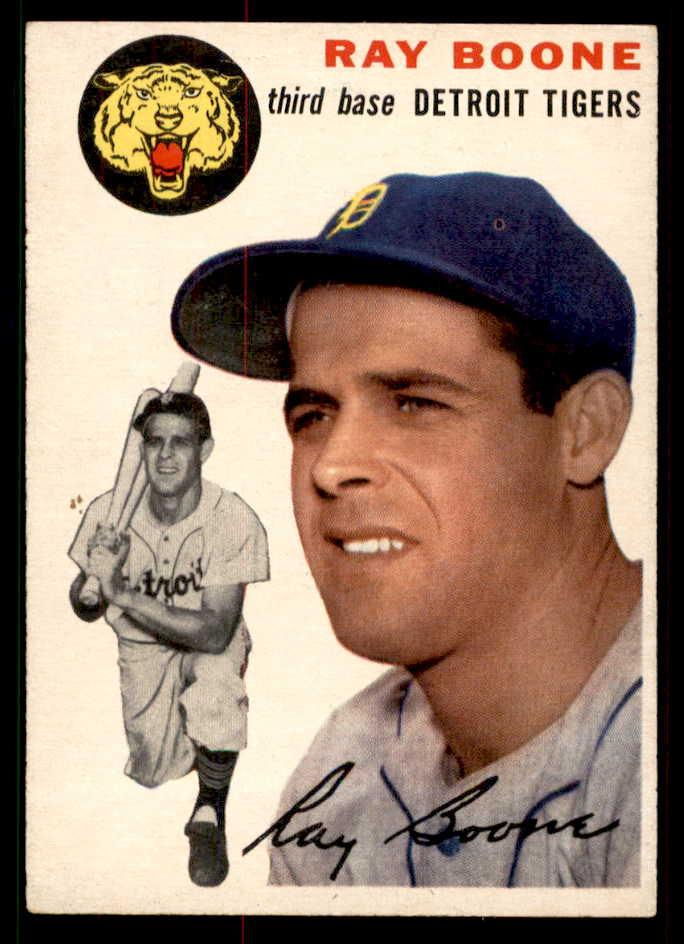 1954 Topps Baseball #077 Ray Boone Tigers EX-MT 550204