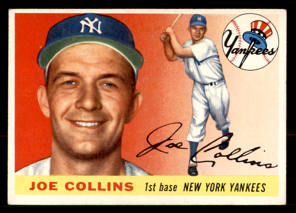 1955 Topps Baseball #063 Joe Collins Yankees EX-MT 550233