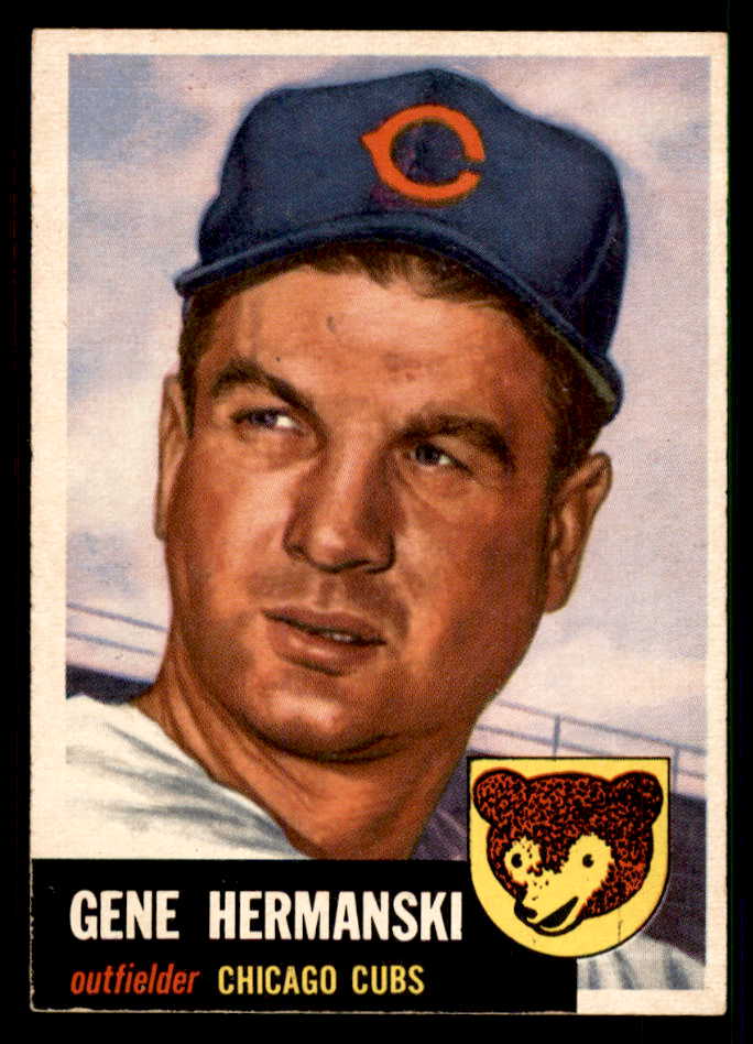 1953 Topps Baseball #179 Gene Hermanski Cubs EX-MT 550258