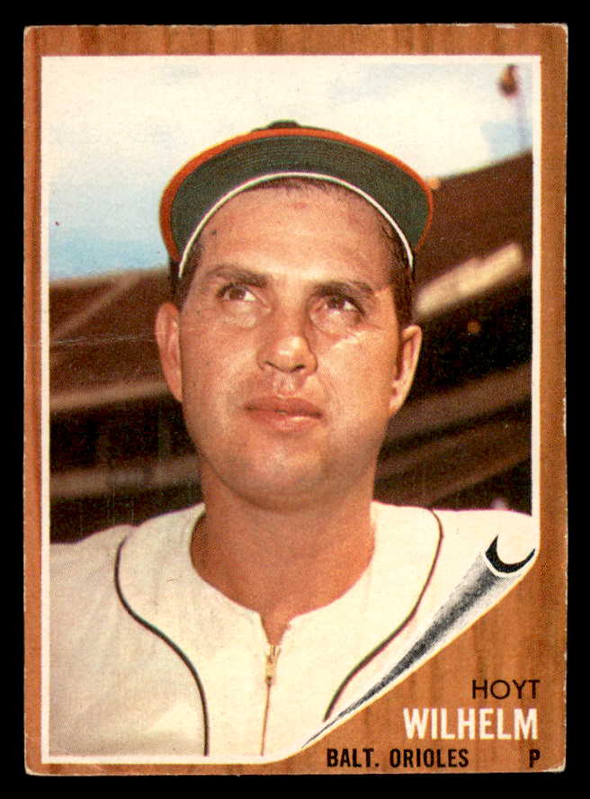 1962 Topps Baseball #545 Hoyt Wilhelm Orioles VG 550328