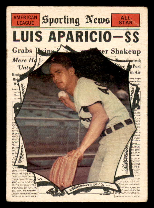 1961 Topps Baseball #574 Luis Aparicio A.S. White Sox VG-EX 550353