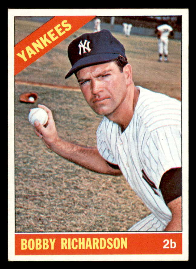 1966 Topps Baseball #490 Bobby Richardson Yankees NR-MT 550357