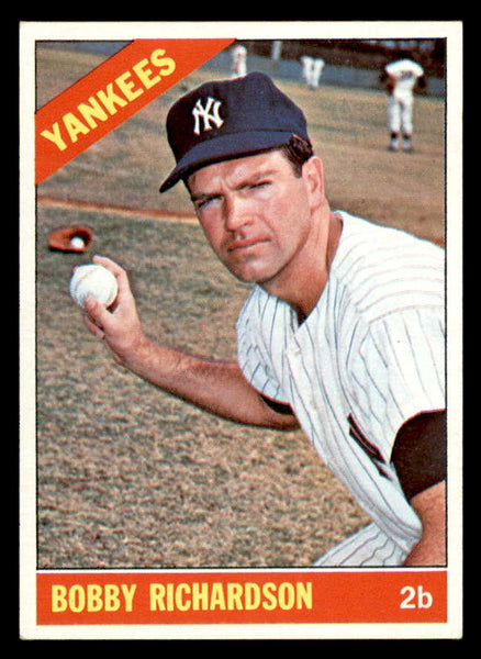 1966 Topps Baseball #490 Bobby Richardson Yankees NR-MT 550357