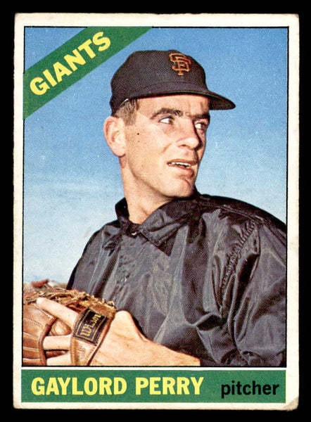 1966 Topps Baseball #598 Gaylord Perry Giants VG 550370