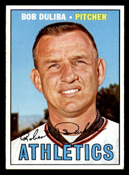 1967 Topps Baseball #599 Bob Duliba A's NR-MT 550387