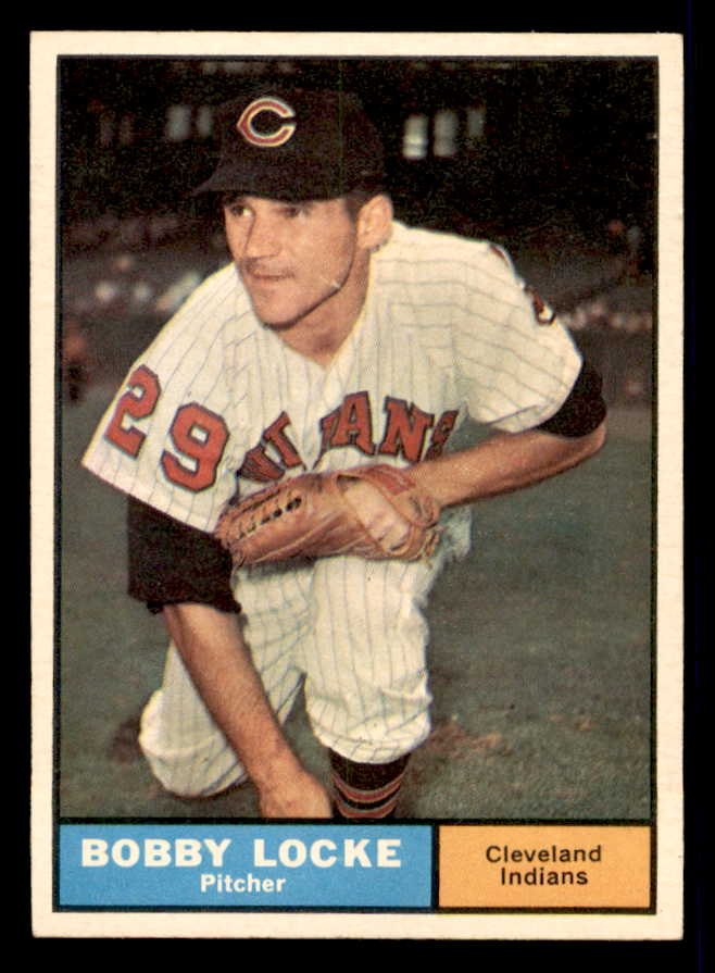 1961 Topps Baseball #537 Bobby Locke Indians NR-MT 550430
