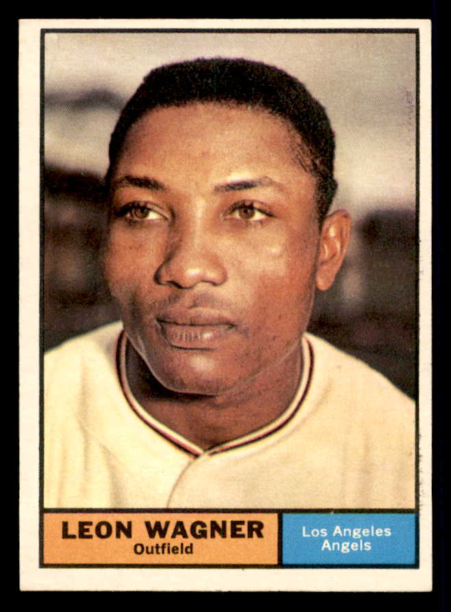 1961 Topps Baseball #547 Leon Wagner Angels NR-MT 550433