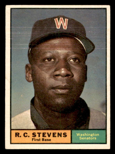 1961 Topps Baseball #526 R.C. Stevens Senators EX-MT 550456
