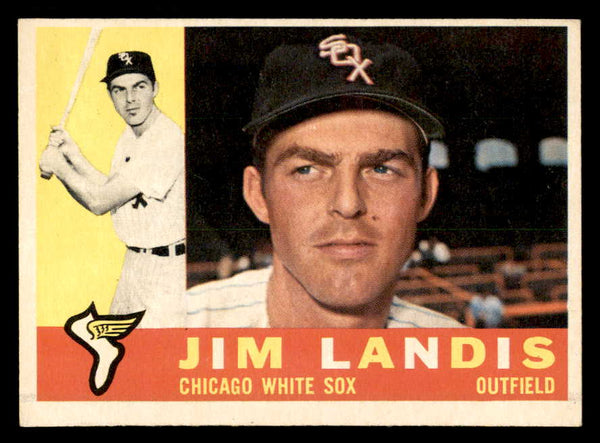 1960 Topps Baseball #550 Jim Landis White Sox EX-MT 550471