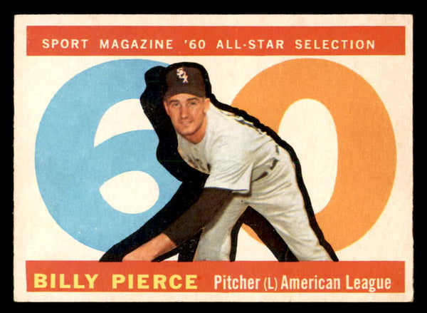 1960 Topps Baseball #571 Billy Pierce A.S. White Sox EX-MT 550475