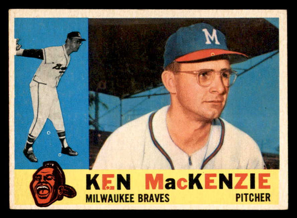 1960 Topps Baseball #534 Ken MacKenzie Braves EX-MT 550490