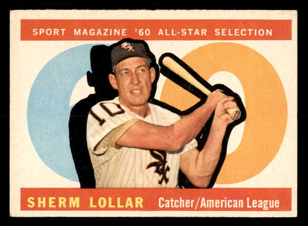 1960 Topps Baseball #567 Sherm Lollar A.S. White Sox EX+/EX-MT 550497