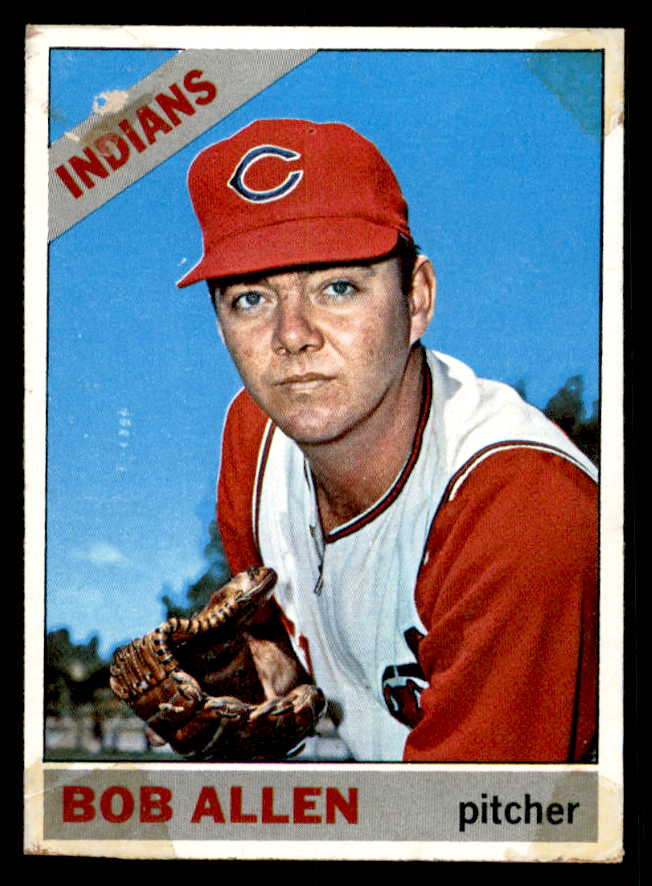 1966 Topps Baseball #538 Bob Allen Indians VG 550562