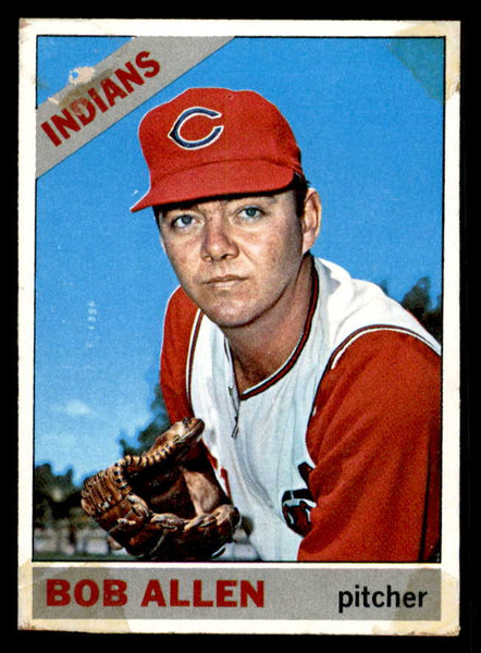 1966 Topps Baseball #538 Bob Allen Indians VG 550562