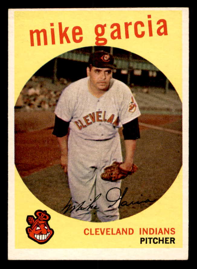 1959 Topps Baseball #516 Mike Garcia Indians EX-MT 550571