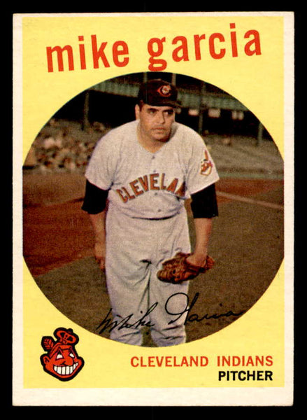 1959 Topps Baseball #516 Mike Garcia Indians EX-MT 550571