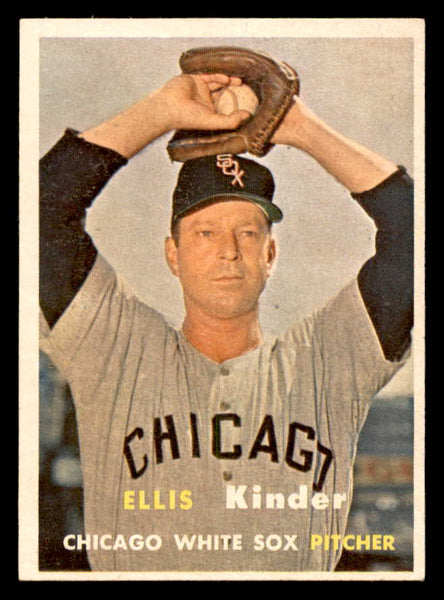 1957 Topps Baseball #352 Ellis Kinder White Sox EX-MT 550574