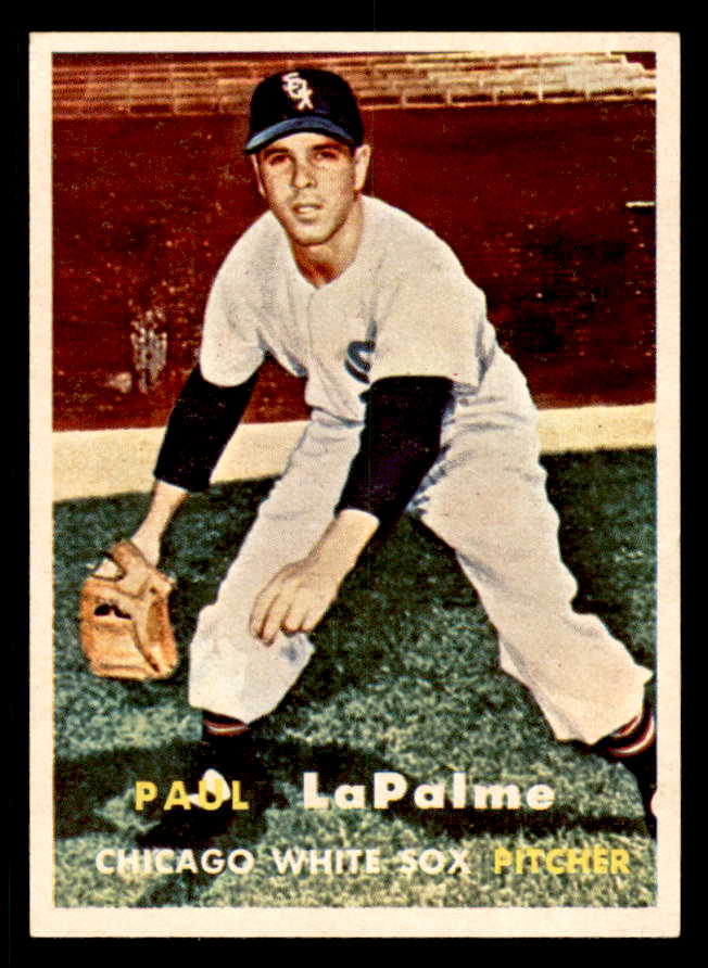 1957 Topps Baseball #344 Paul Lapalme White Sox EX-MT 550579