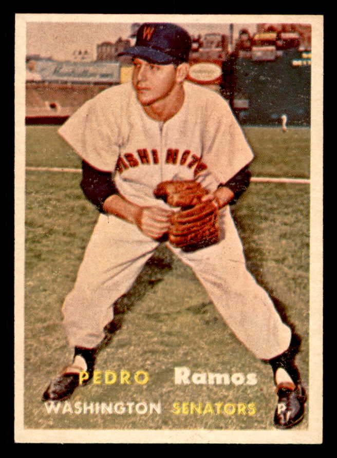 1957 Topps Baseball #326 Pedro Ramos Senators EX-MT 550587