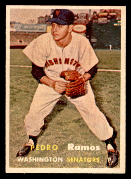1957 Topps Baseball #326 Pedro Ramos Senators EX-MT 550587