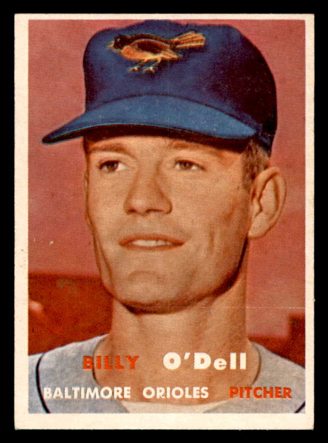 1957 Topps Baseball #316 Billy O'Dell Orioles EX-MT 550593
