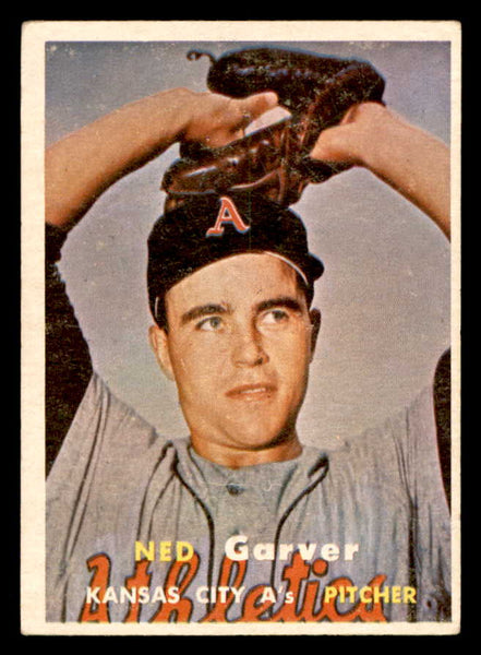 1957 Topps Baseball #285 Ned Garver A's EX-MT 550605