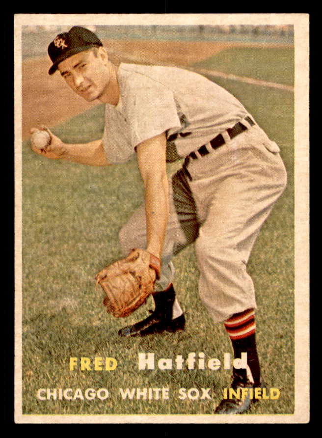 1957 Topps Baseball #278 Fred Hatfield White Sox EX-MT 550608