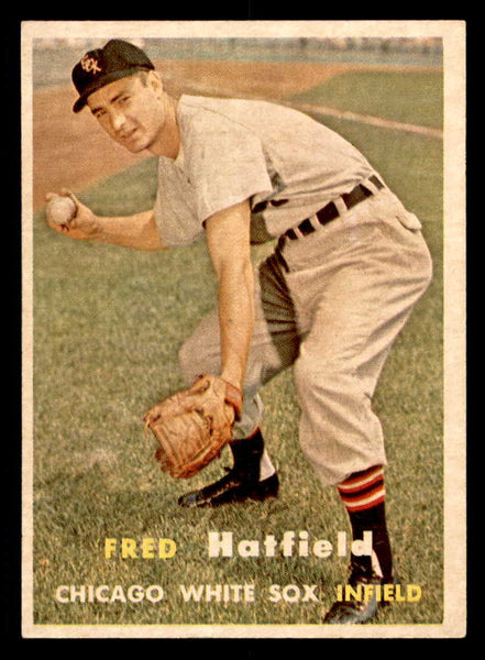 1957 Topps Baseball #278 Fred Hatfield White Sox EX-MT 550608