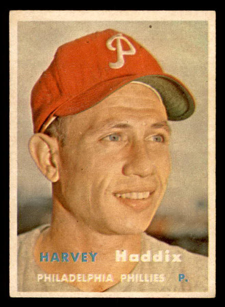 1957 Topps Baseball #265 Harvey Haddix Phillies EX-MT 550613