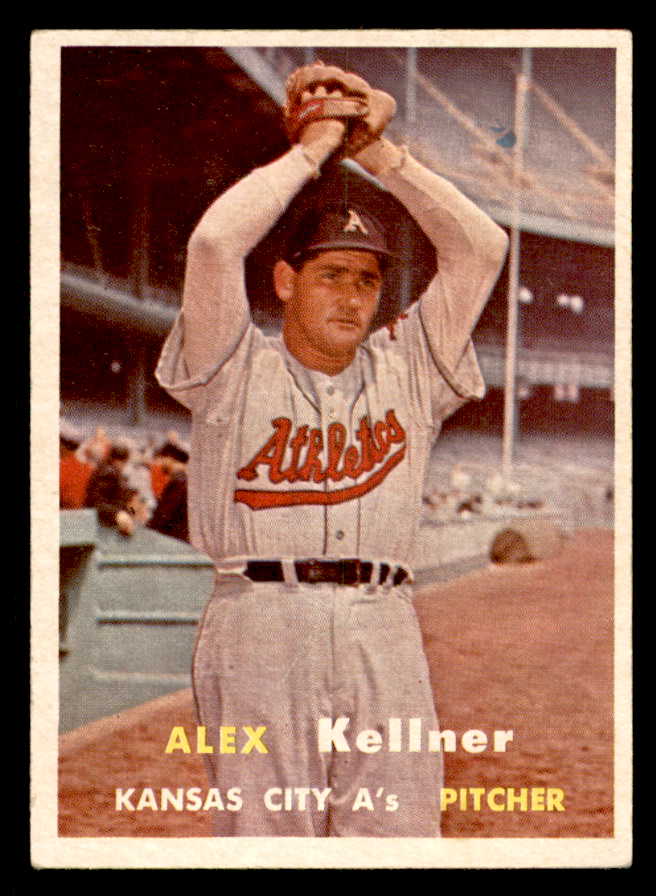 1957 Topps Baseball #280 Alex Kellner A's EX+/EX-MT 550622