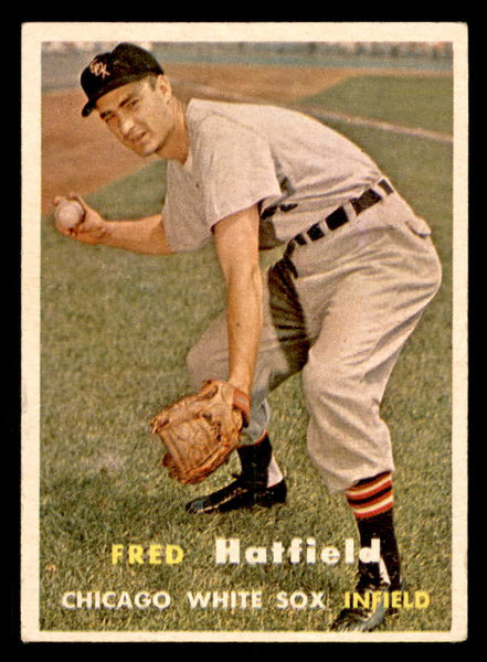 1957 Topps Baseball #278 Fred Hatfield White Sox EX+/EX-MT 550629