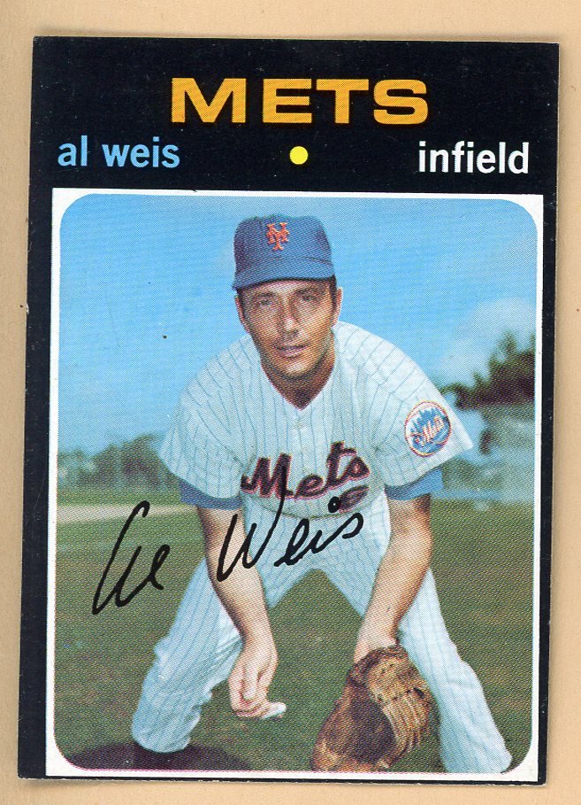 1971 Topps Baseball #751 Al Weis Mets EX-MT 550647