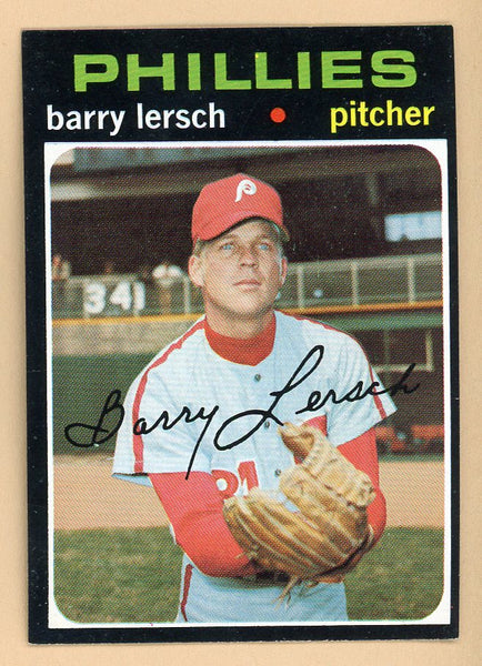 1971 Topps Baseball #739 Barry Lersch Phillies EX-MT 550667