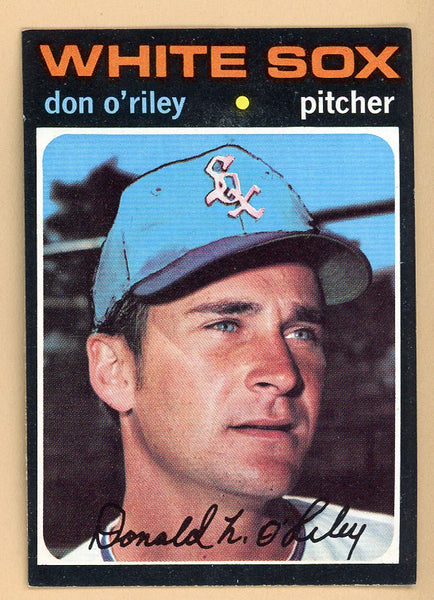 1971 Topps Baseball #679 Don O'Riley White Sox EX-MT 550676