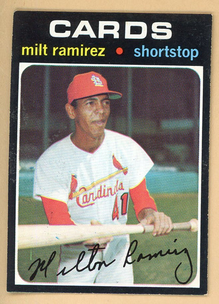 1971 Topps Baseball #702 Milt Ramirez Cardinals EX-MT 550680