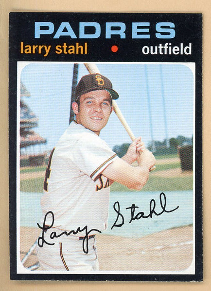 1971 Topps Baseball #711 Larry Stahl Padres EX-MT 550686