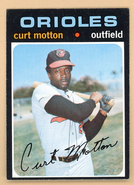 1971 Topps Baseball #684 Curt Motton Orioles EX-MT 550696