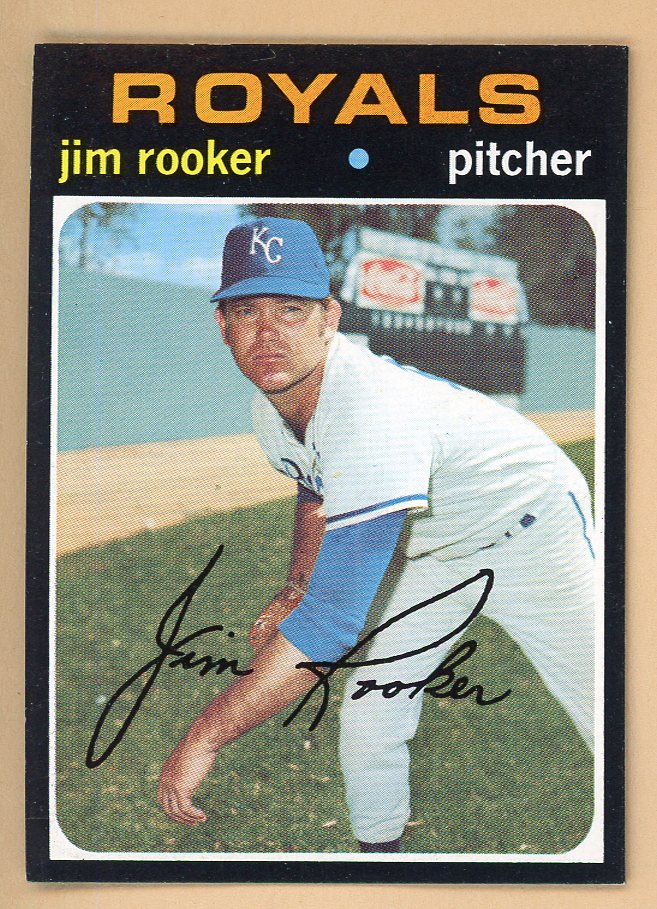 1971 Topps Baseball #730 Jim Rooker Royals NR-MT 550698