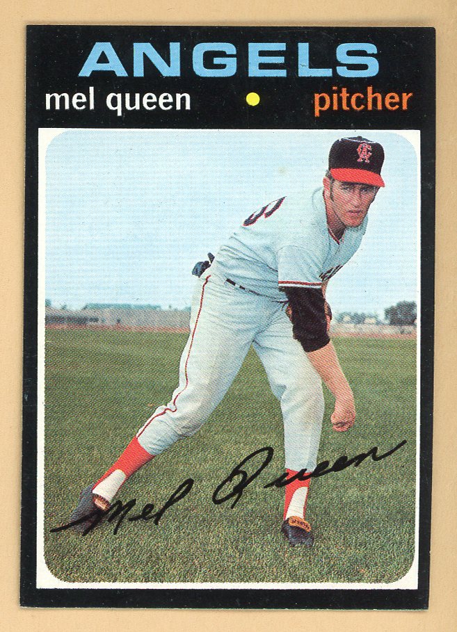 1971 Topps Baseball #736 Mel Queen Angels NR-MT 550700
