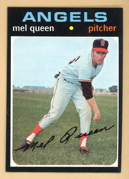 1971 Topps Baseball #736 Mel Queen Angels NR-MT 550700