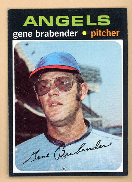 1971 Topps Baseball #666 Gene Brabender Angels NR-MT 550706