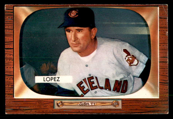 1955 Bowman Baseball #308 Al Lopez Indians VG-EX 550747
