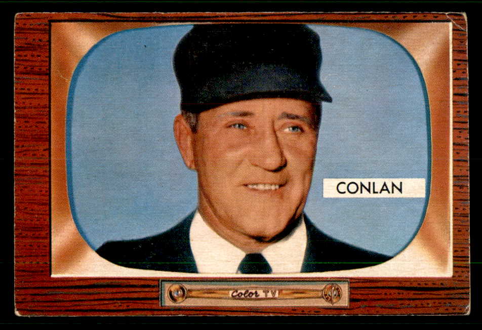 1955 Bowman Baseball #303 Jocko Conlan Umpire VG-EX 550754
