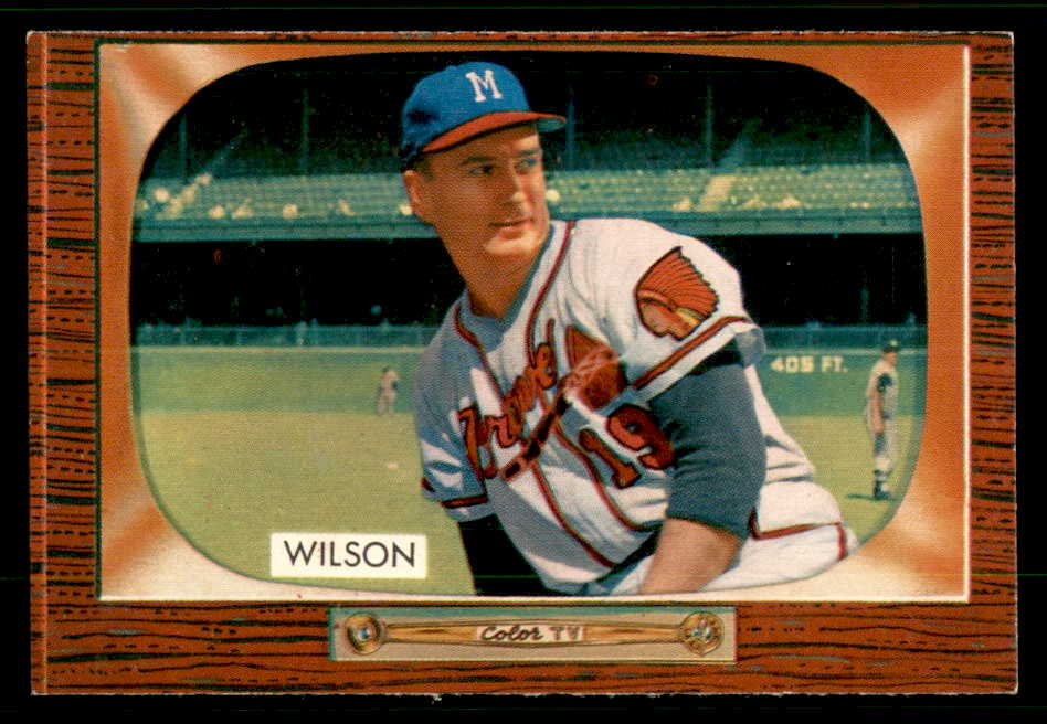 1955 Bowman Baseball #253 Jim Wilson Braves EX-MT 550761