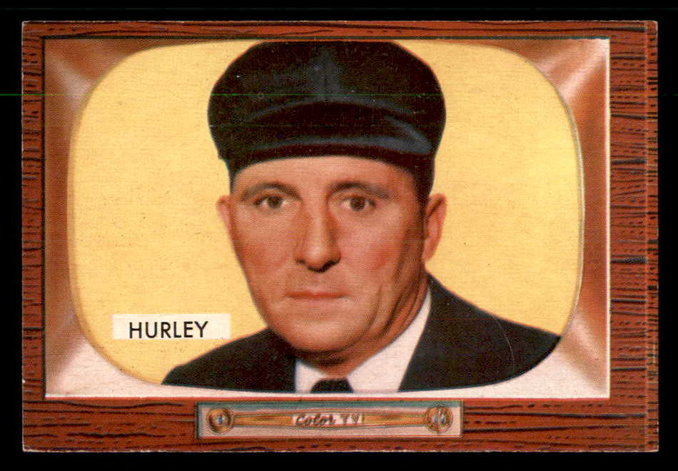 1955 Bowman Baseball #260 Edwin Hurley Umpire EX-MT 550774