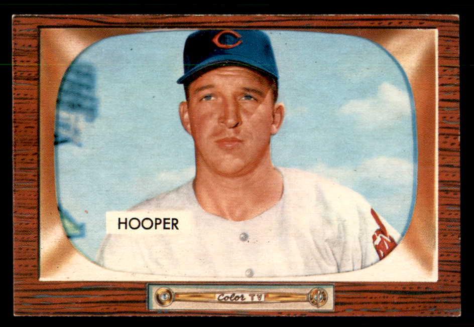 1955 Bowman Baseball #271 Bob Hooper Indians EX 550785